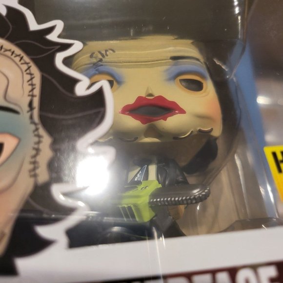 Texas Chainsaw Massacre Leather Face (Pretty Woman Mask) Hot Topic Excl Pop - Picture 7 of 7